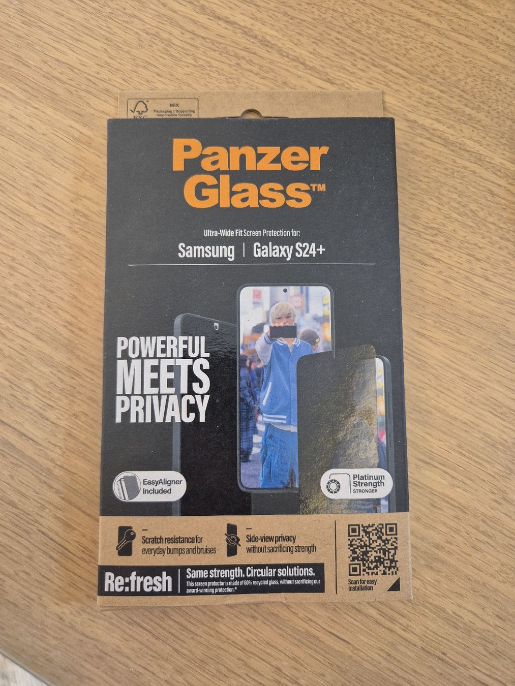 Ritocchi & pellicole di protezione: S24+ Panzerglass Privacy Schutzglas – Nuovo e nell'imballaggio originale da Luzern venduto da FinnA
