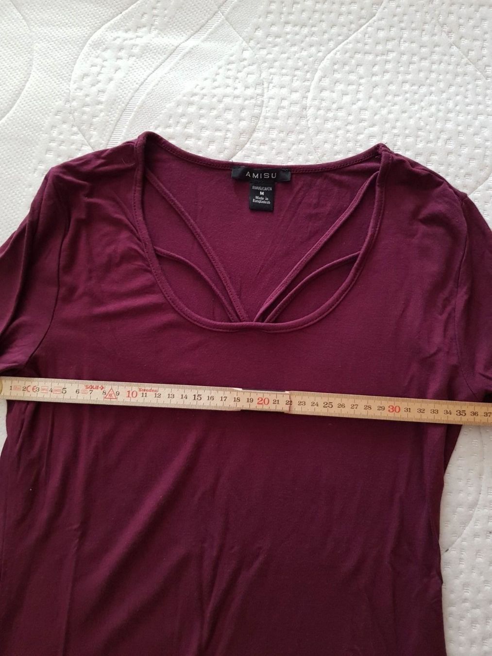 Maglioni & Felpe: süsser dünner Pullover weinrot – Usato da Nendeln venduto da Zopfie_ 1