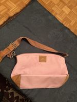 Bogner Handtasche, Rosa/Braun 24/20cm.Top Zustand, wie neu