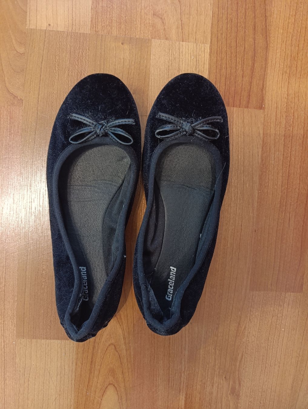 Graceland Damenschuhe: Ballerinas schwarz  – Gebraucht aus Burgdorf von ogiste01