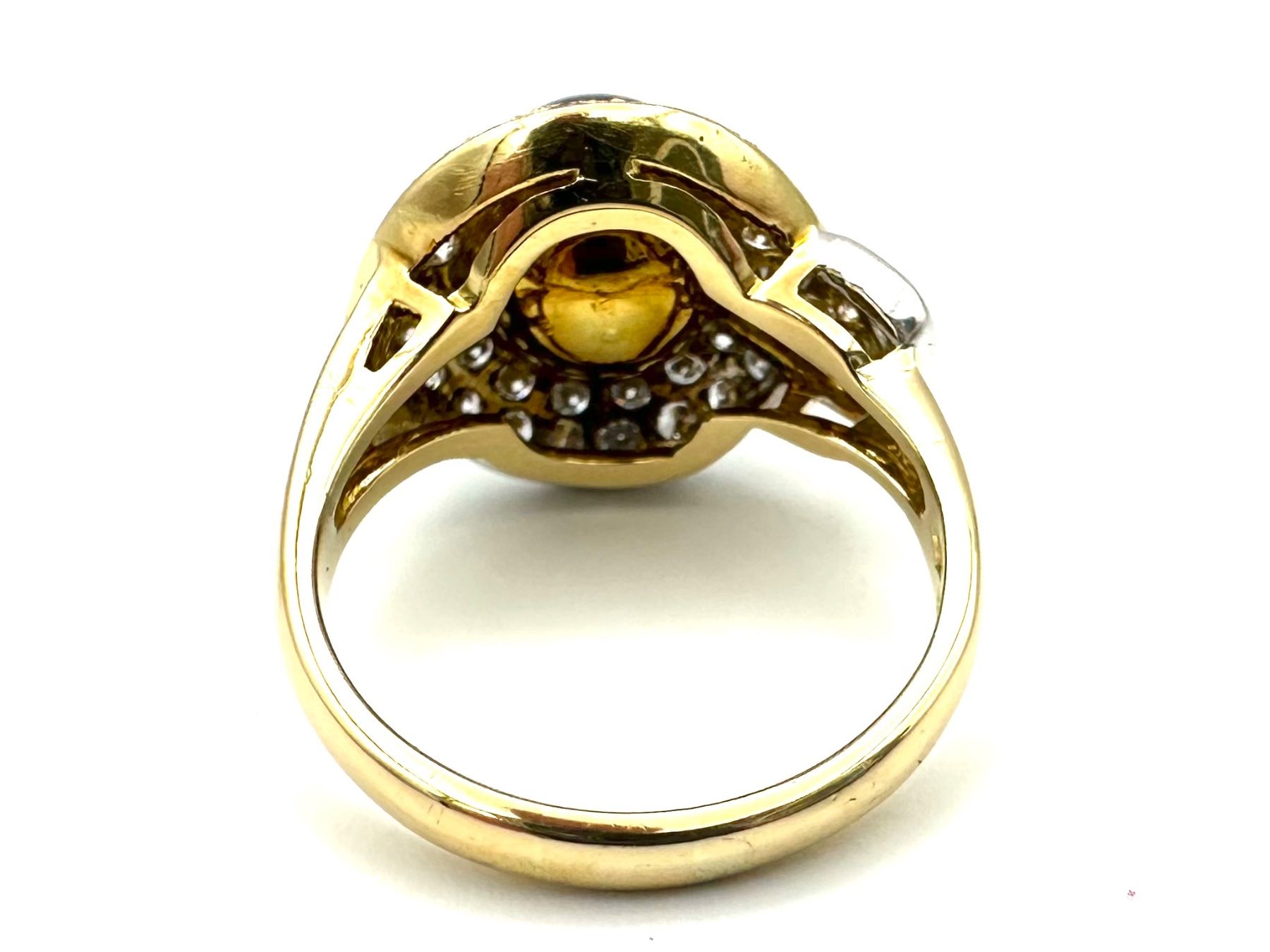 Anelli: Bague vintage 2 ors, perle et diamants – Usato da Renens VD venduto da Diademe.sarl 7
