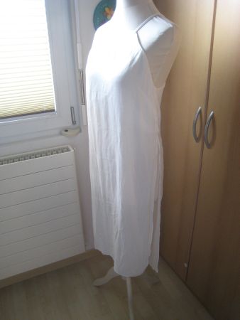 ZARA Long Top weiss   Woman M