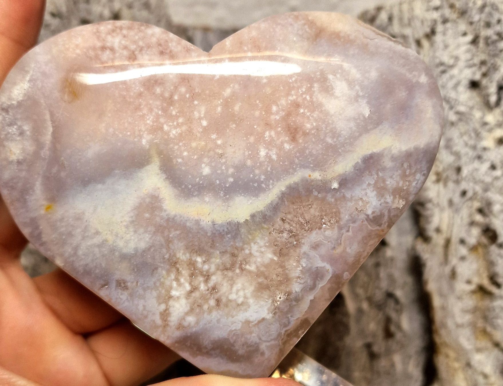 Minerali & Pietre curative: Pinkes Amethyst Herz 310g – Nuovo (secondo la descrizione) da Matzingen venduto da Shay_Crystalz 2