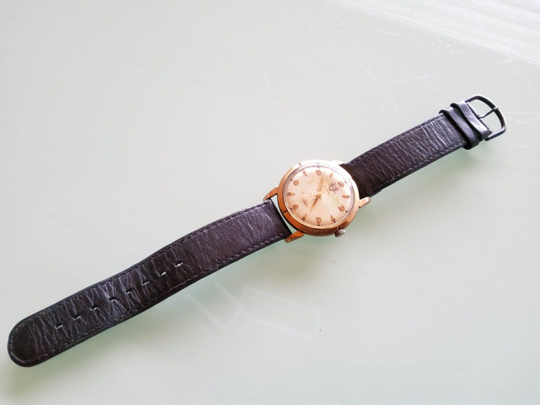 Uhren: Montre bracelet mécanique Chevron  – Gebraucht aus Malleray von Broc-Mo 1