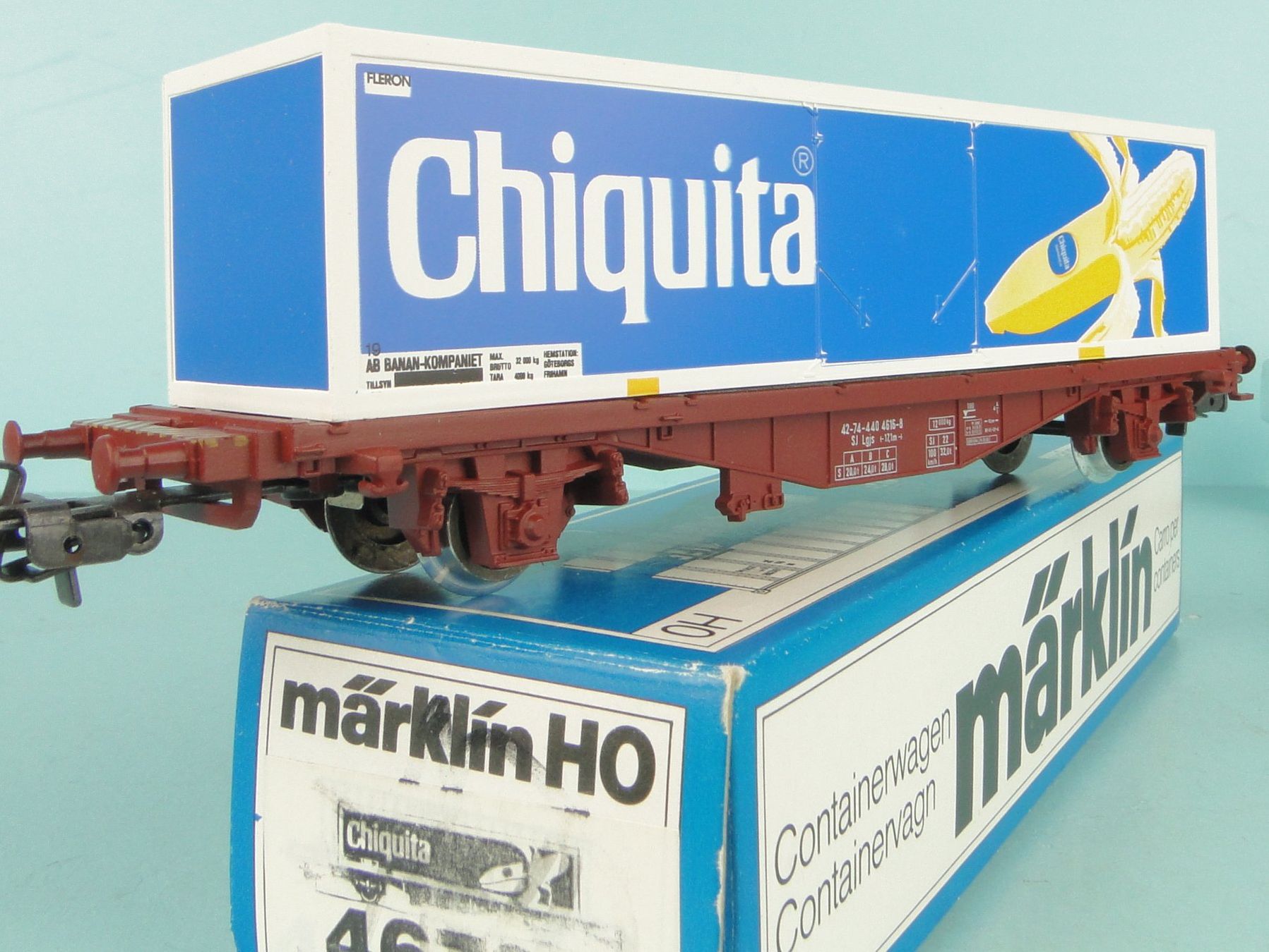 Märklin Trains électriques: Märklin 4672 SJ Chiquita Container – D'occasion à Bülach par cann11 3