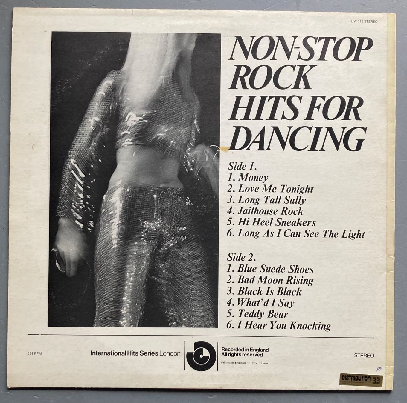 Dischi in vinile: DIVERS ARTISTES - NON-STOP ROCK HITS FOR DANCING – Usato da Poliez-Pittet venduto da Newtown-Records 1