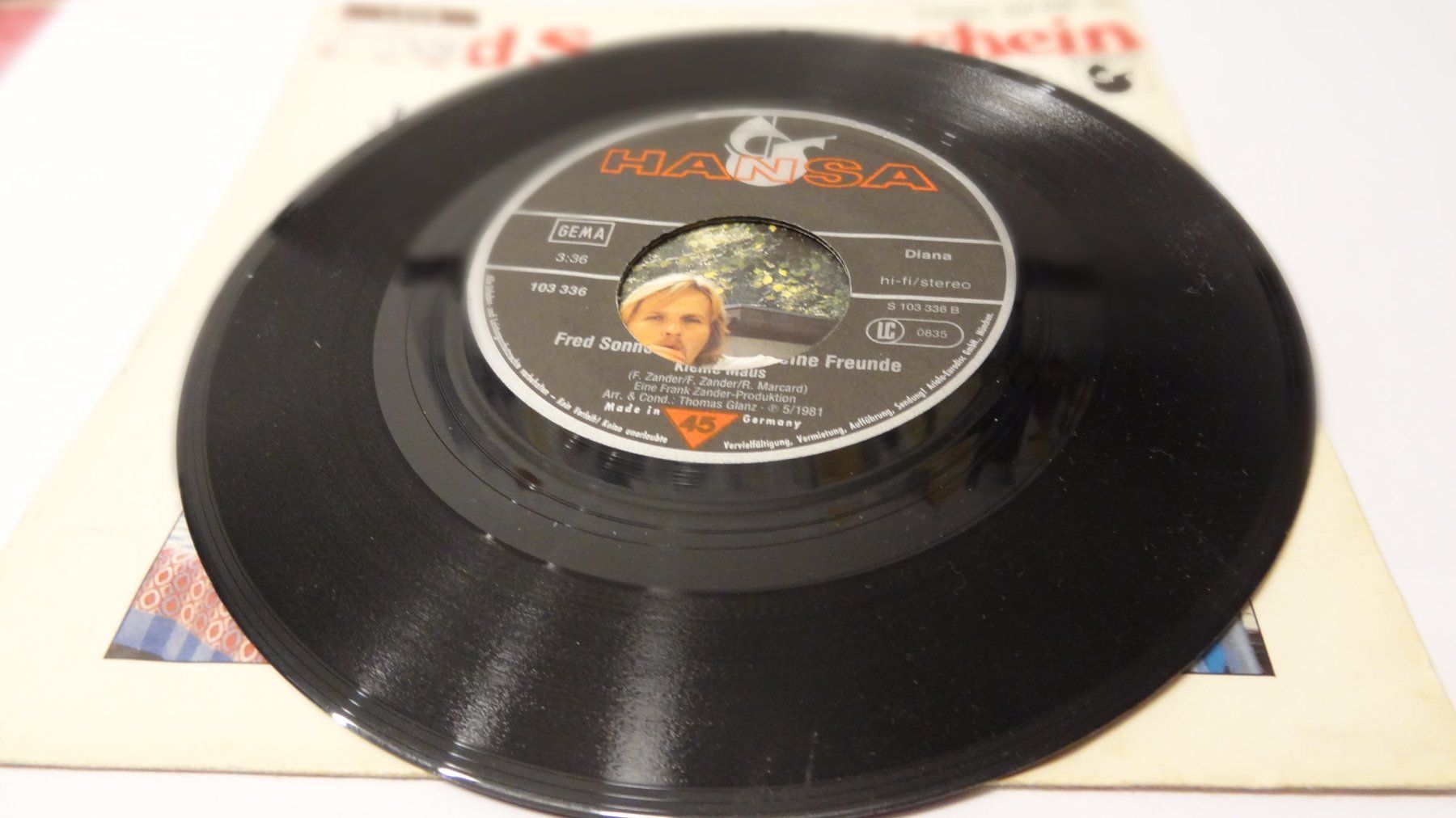 Dischi in vinile: Fred Sonnenschein und seine Freunde SINGLE – Usato da Olten venduto da Disc-Ausverkauf 2