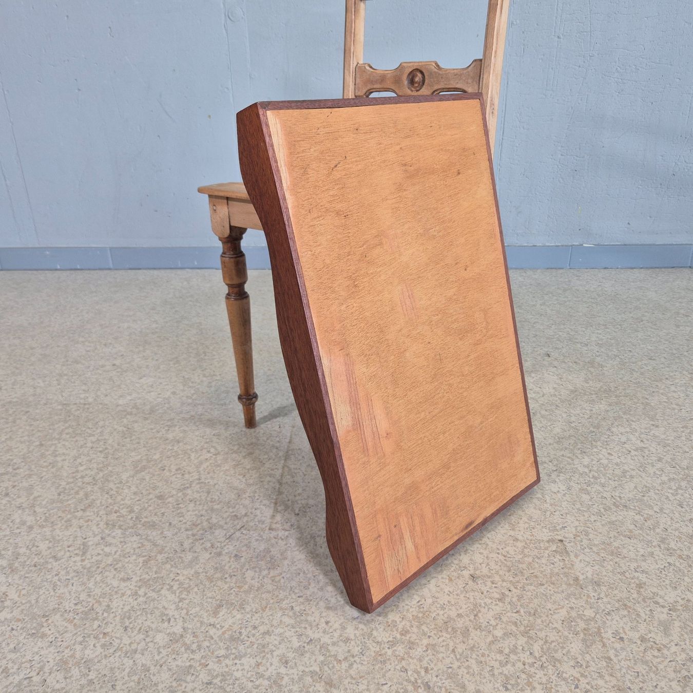 Piatti di portata: Vintage Serving Tray Holztablett Serviertablett Intarsien – Usato da Nottwil venduto da Wondewa-Shop 3