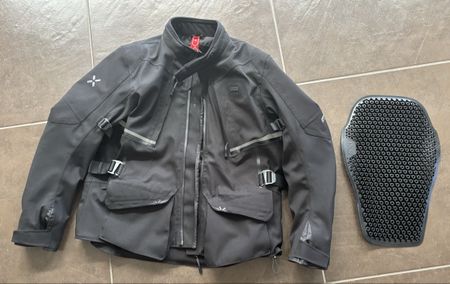 IXS Veste Tourster-STX 1.0 Noir Taille XL avec Dorsale