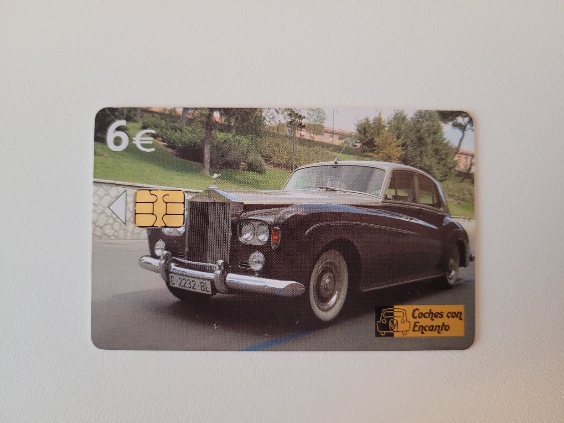 Schede telefoniche: Telefonkarte Spanien "Rolls Royce" – Usato da Inwil venduto da Flower2325