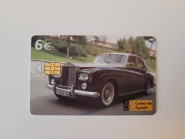 Telefonkarte Spanien "Rolls Royce"