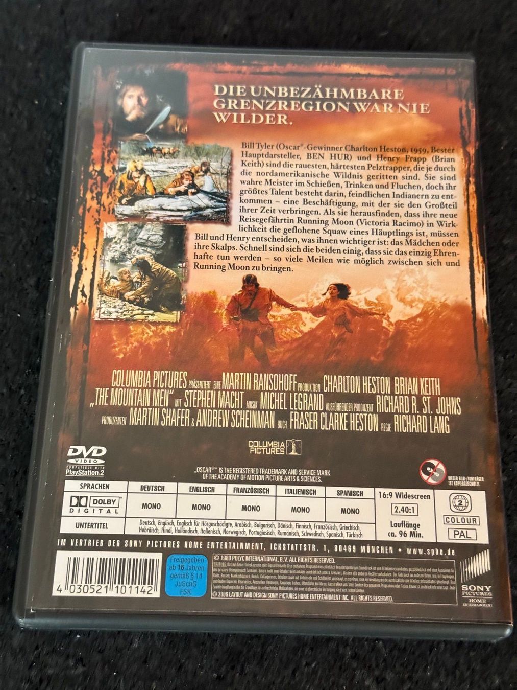 Alle DVDs: Duell am WINDRIVER "The Mountain Man" DVD DE/EN/FR/IT/SP – Gebraucht aus Fribourg von tschjoly 1