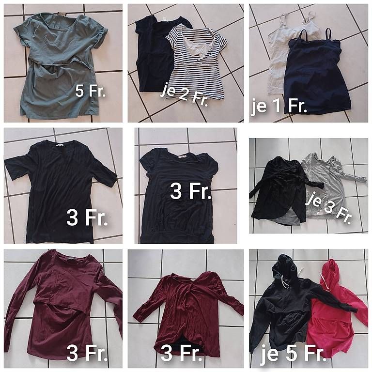 Kleiderpakete: Stillkleider Shirts und Pullis – Gebraucht aus Würenlingen von Steeefeli