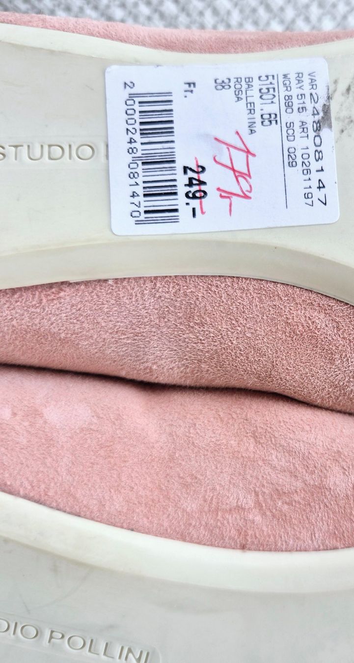 Damenschuhe: BALLERINAS STUDIO POLLINI 38 ECHT LEDER SCHUHE,  TOP – Gebraucht aus Elsau von the-colorful-side 5