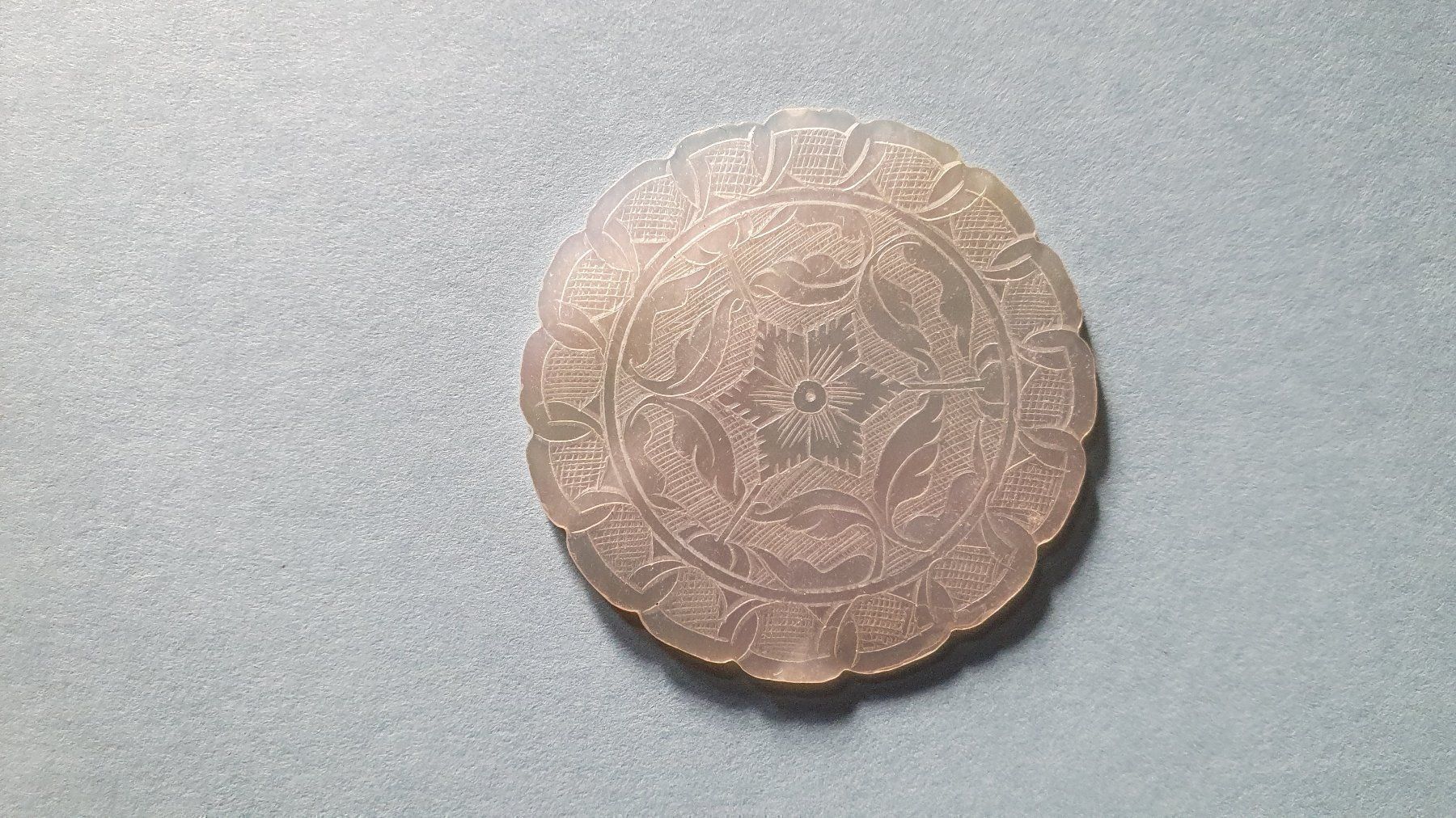 Barattoli: Perlmutt, chinesische Spielmarke 1800er – Usato da Glattfelden venduto da sessa123