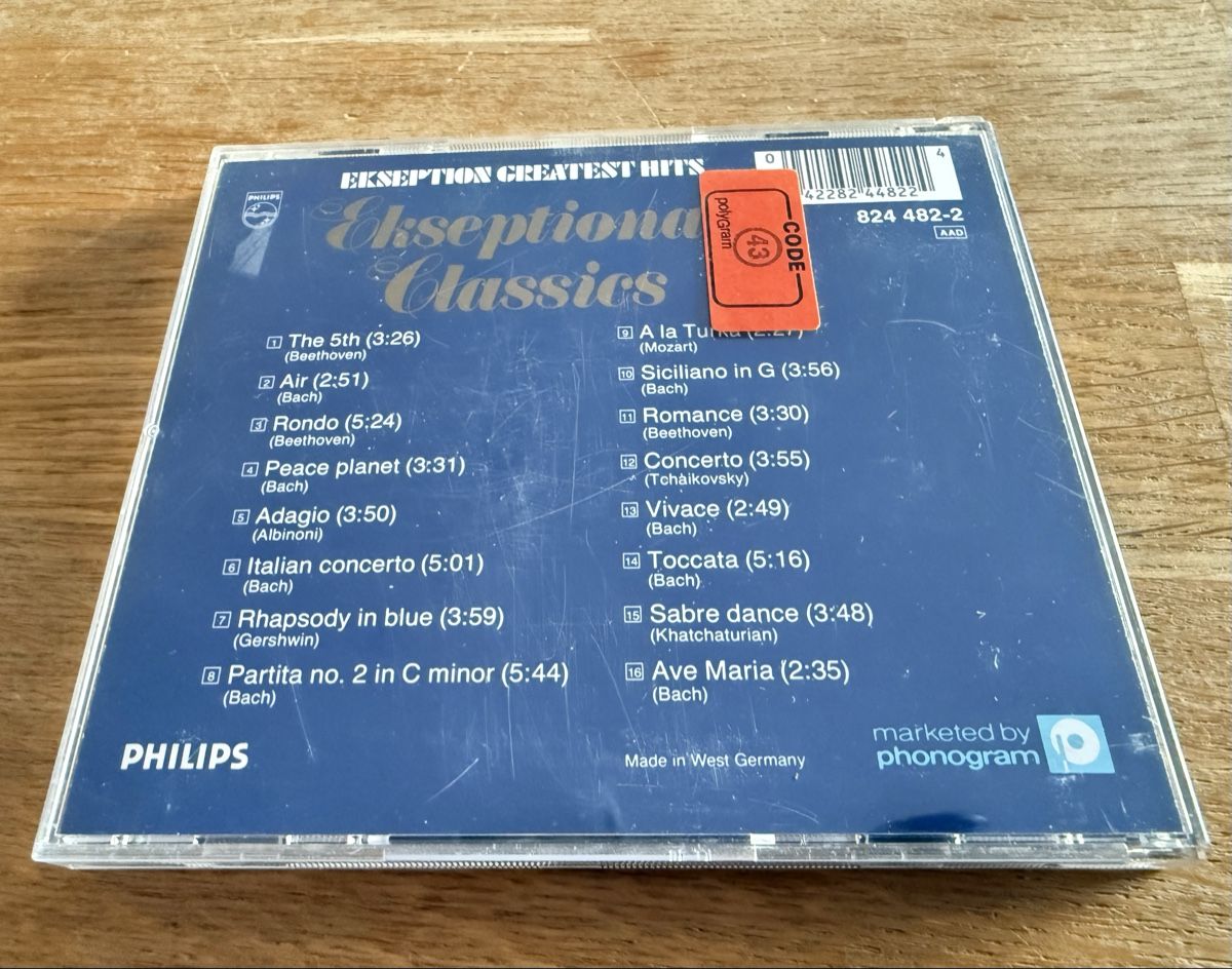 CD: Ekseption Ekseptional Classics CD – Usato da Goldach venduto da Messerguru 1