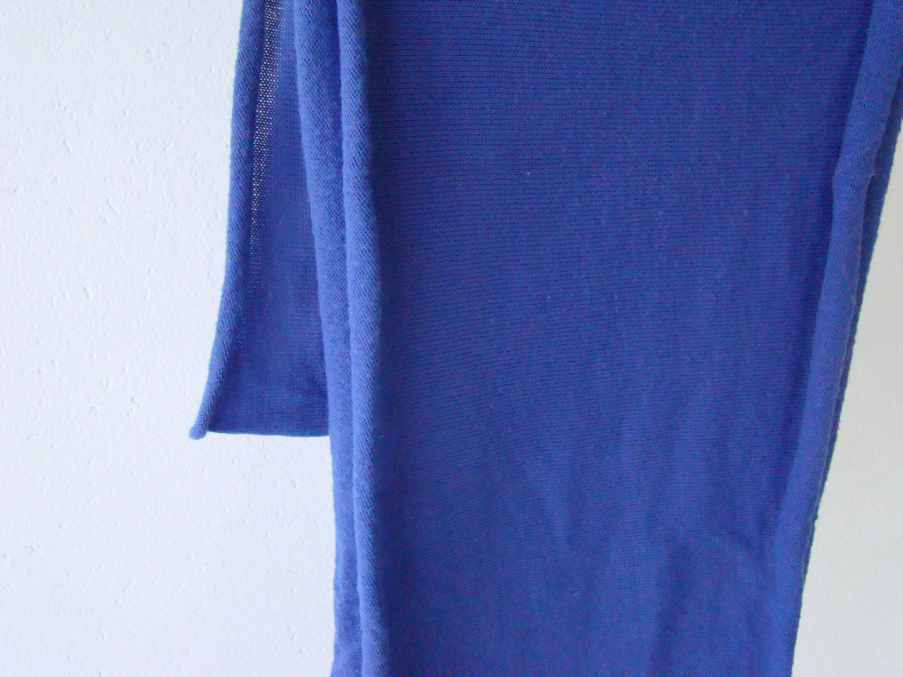 Foulards, Tücher & Schals: Rundschal Schal blau, gestrickte Optik – Gebraucht aus Malters von burzi 1
