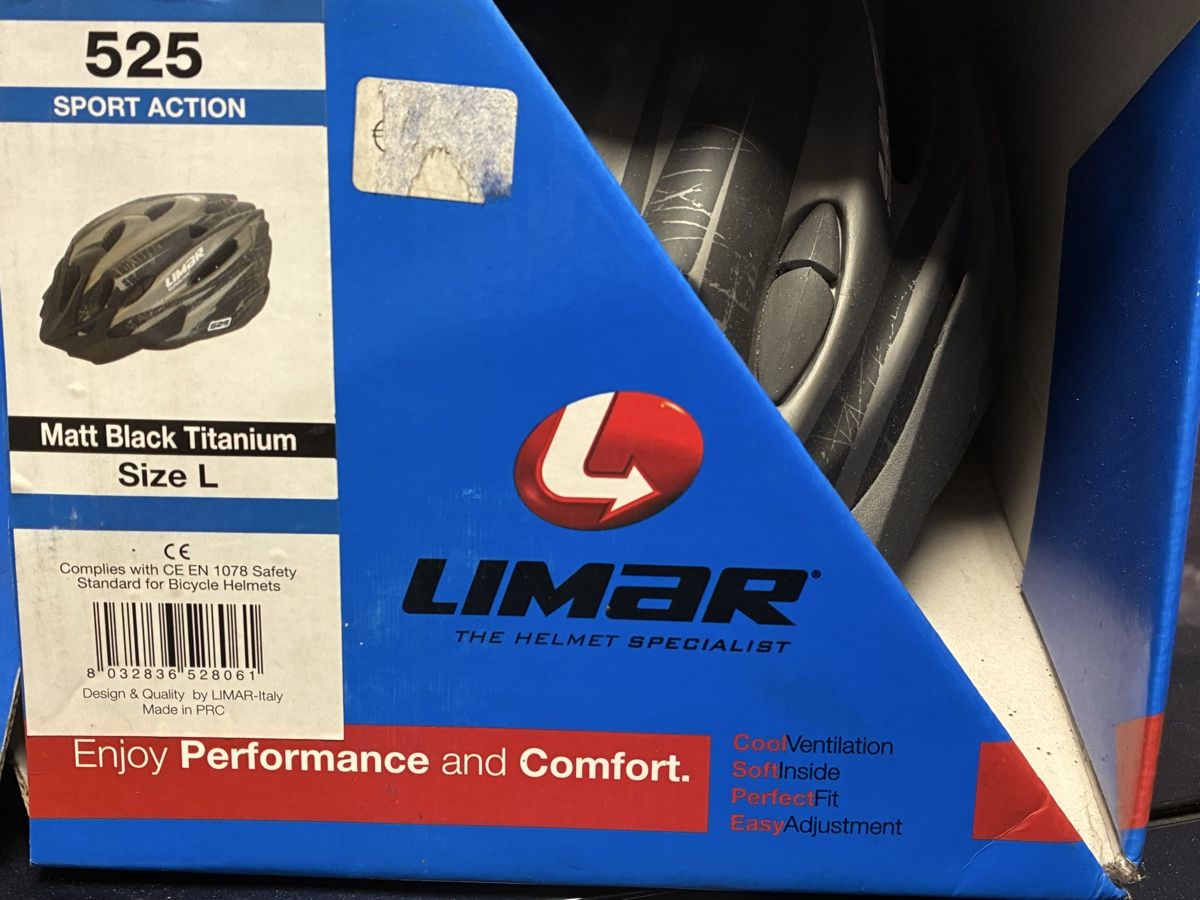 Caschi: Limar casco da bici mod. 525 L – Nuovo e nell'imballaggio originale da Bioggio venduto da garderoco 3