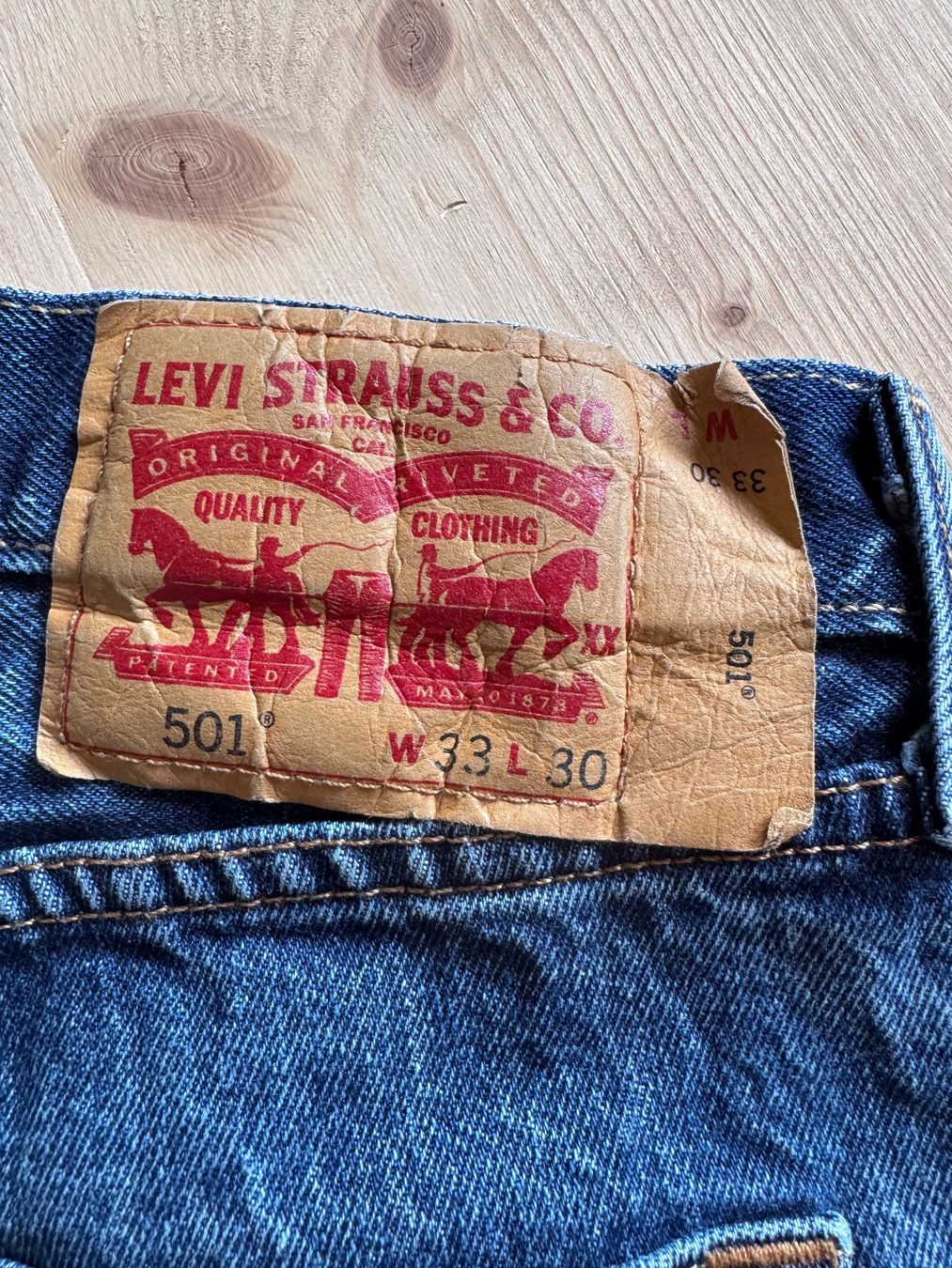 Levi's Jeans: Levis 501 denim W33 L30 – Gebraucht aus Neuchâtel von _Easy_to_Find_ 1