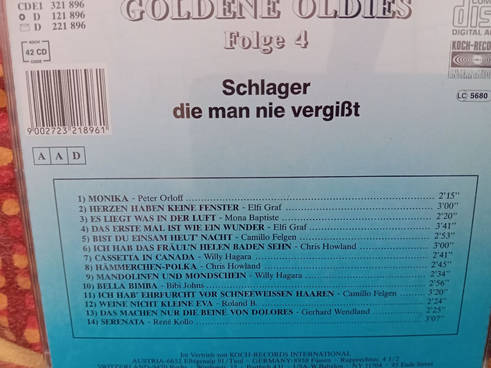 CD: 2 CDs goldene Oldies – Usato da Witterswil venduto da hele04 1