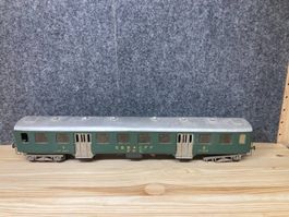 Spur 0 Langer Personenwagen 4107 mit Inneneinrichtung SBB