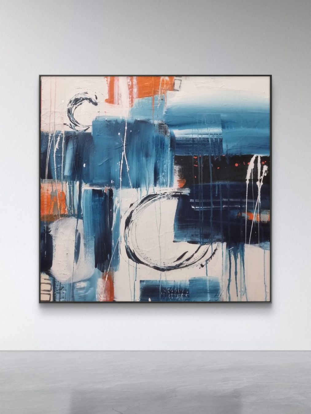 Gemälde: Originales abstraktes Bild 60x60cm – Neu (gemäss Beschreibung) aus Urdorf von Contra8