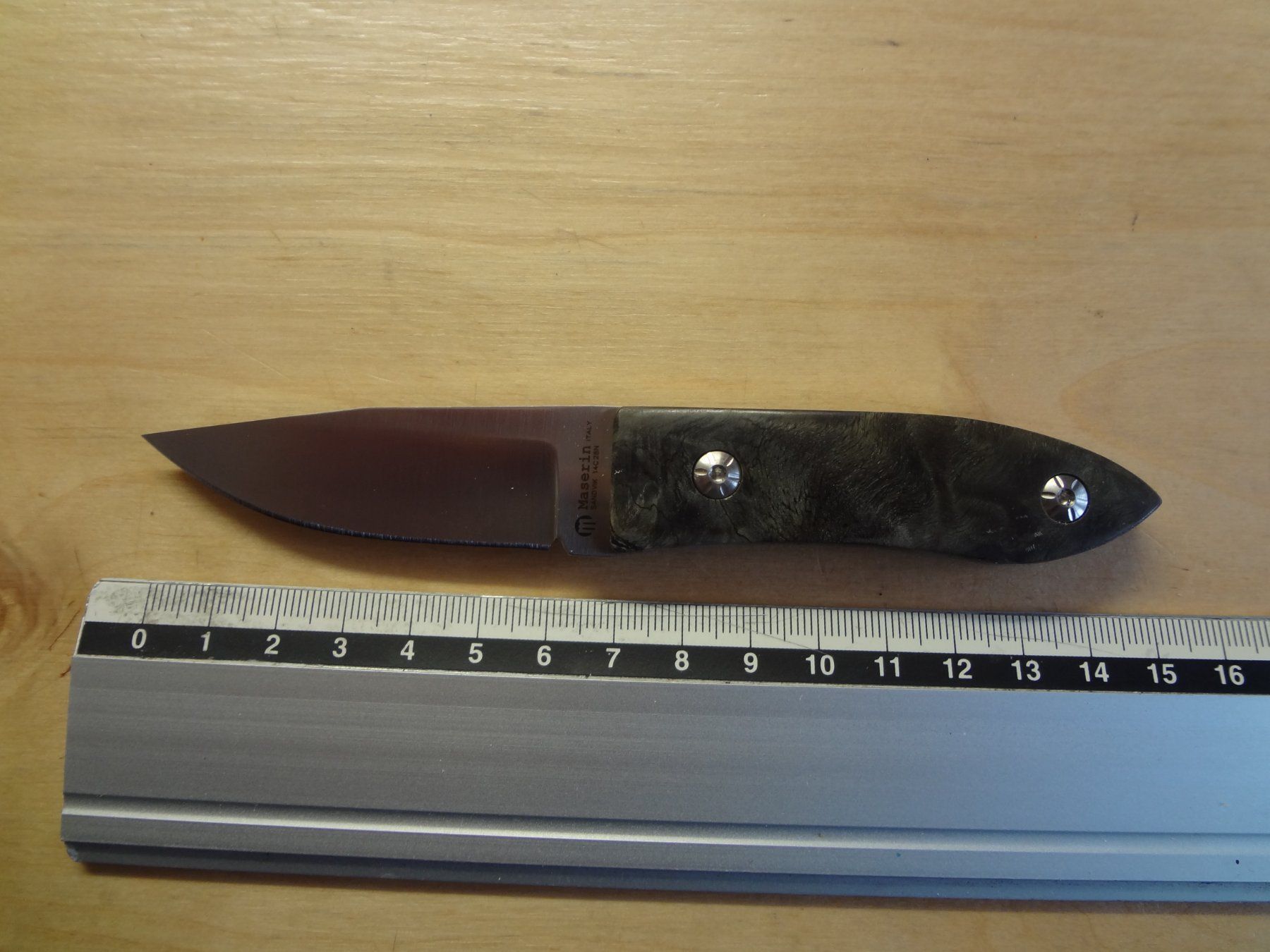 Accessori: Messer Maserin Feststehendes – Nuovo e nell'imballaggio originale da Illnau venduto da smpk