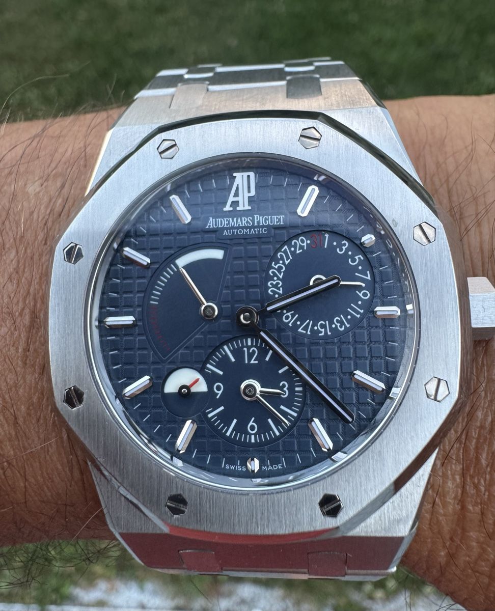 Audemars Piguet Orologi: Wie Neu! AP Dual Time, BLAU – Nuovo (secondo la descrizione) da Chur venduto da lucretiawatches 8