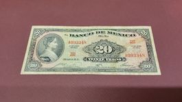 Mexiko 20 Pesos 1963  Banco de Mexico, A093348