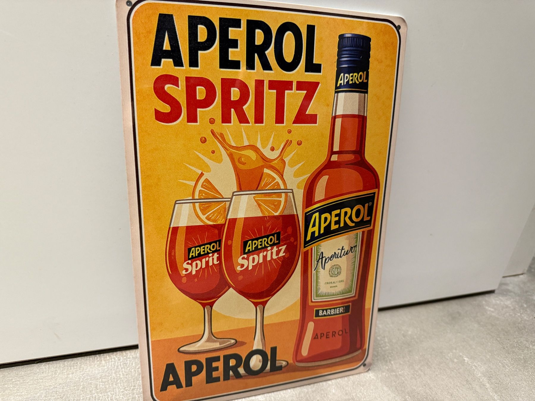 Schilder: METALL SCHILD APEROL SPRITZ / 1 Stück / NEU/ – Neu und originalverpackt aus Seon von Aaargauer01 4