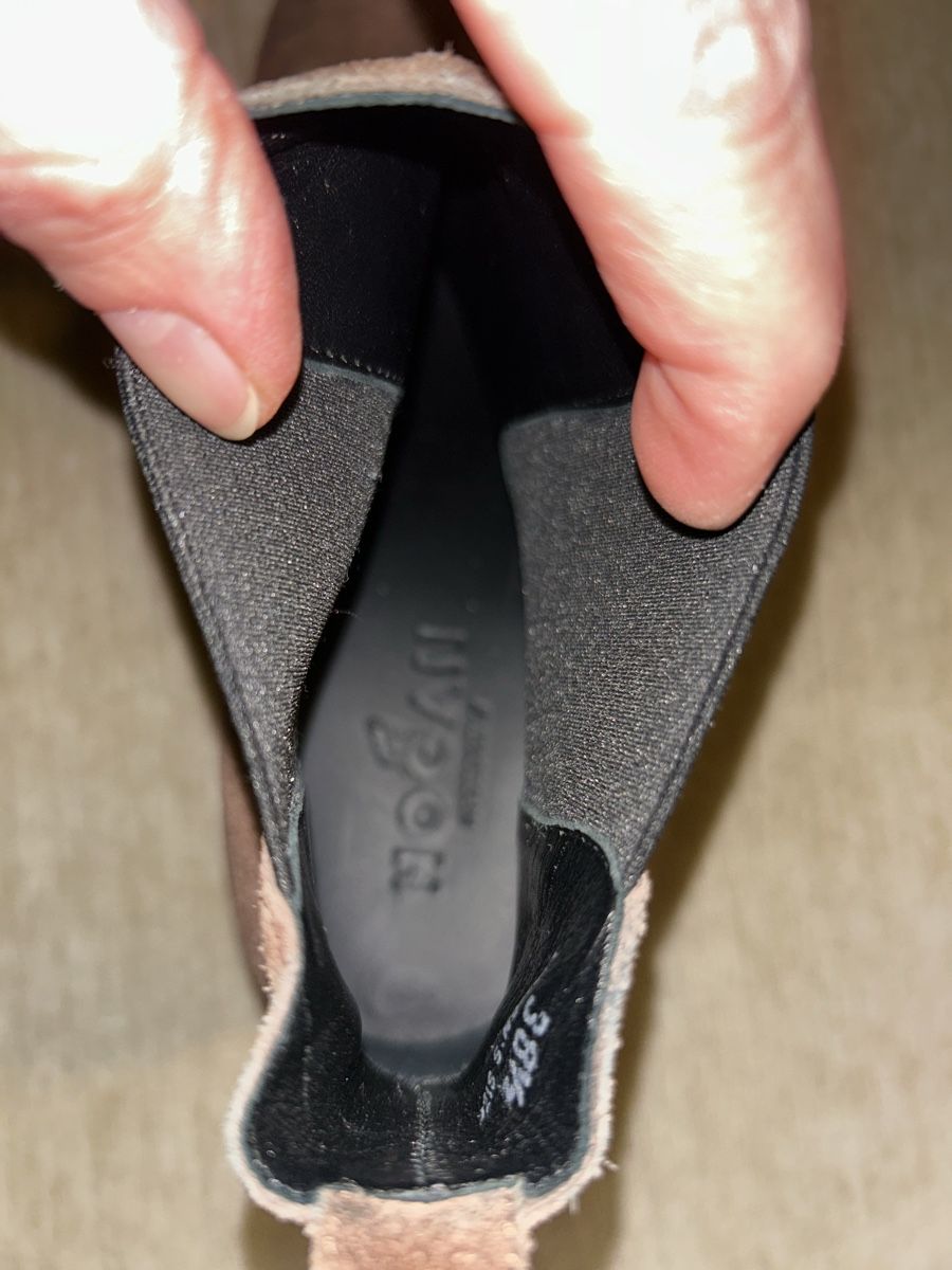 Hogan Scarpe da donna: HOGAN Ankleboots Wildleder braun – Usato da Zürich venduto da Viel_Freude_8 8
