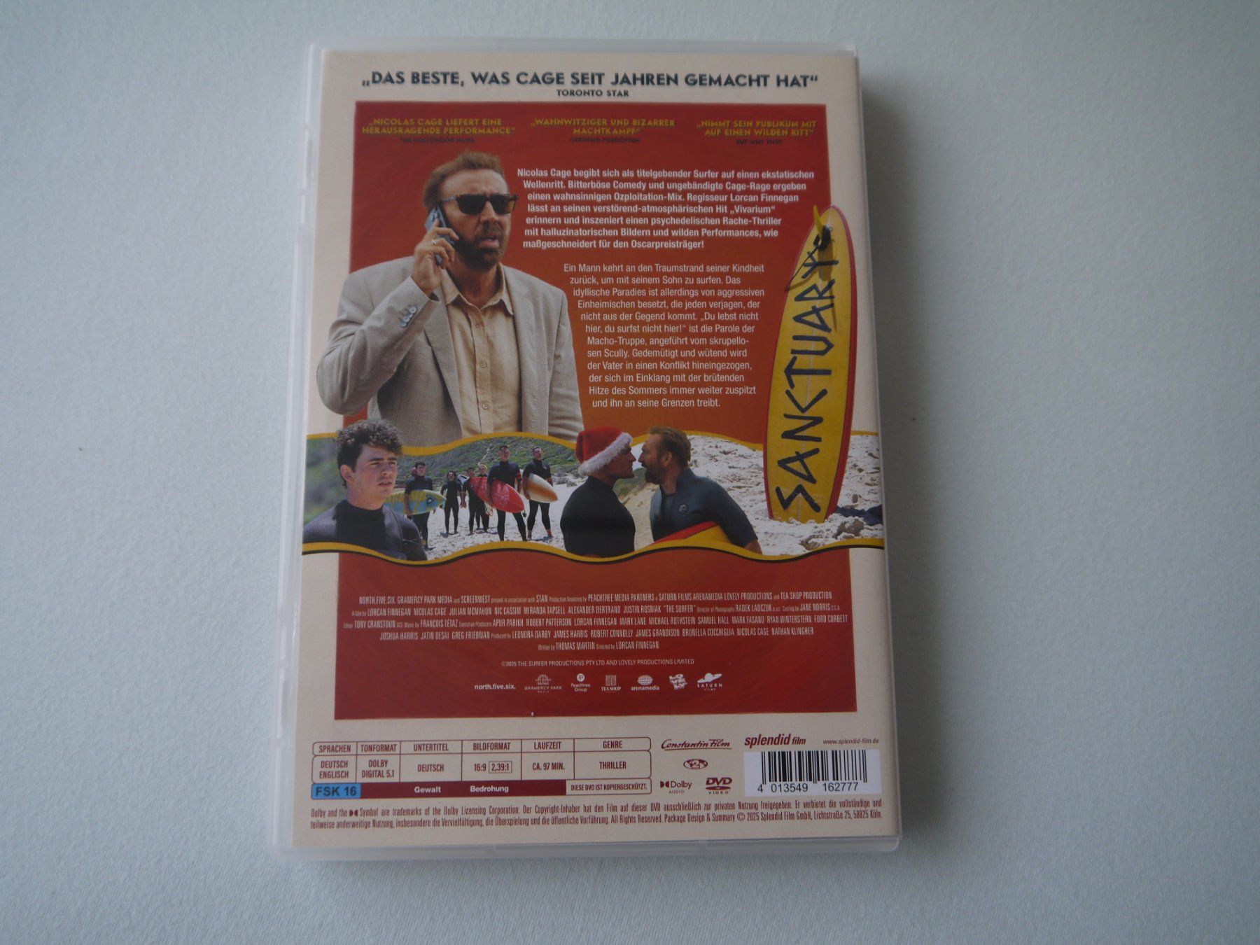 Tutti i DVDs: The Surfer(2025)-Nicolas Cage – Usato da Hagendorn venduto da Blaf 1