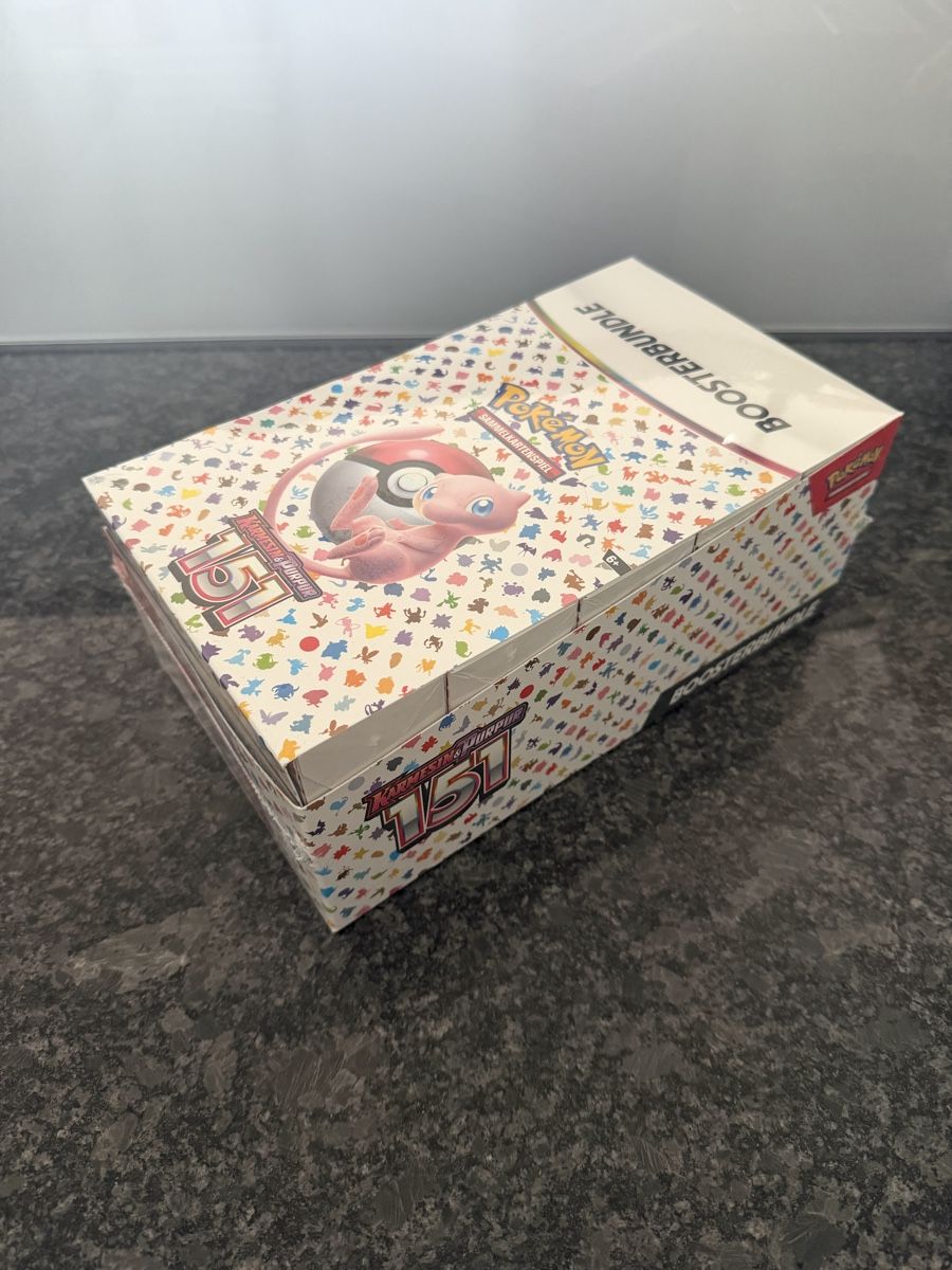 Pokémon Carte collezionabili: Pokemon 151 Booster Bundle Display sealed (DE) – Nuovo e nell'imballaggio originale da Schaffhausen venduto da solequart 1