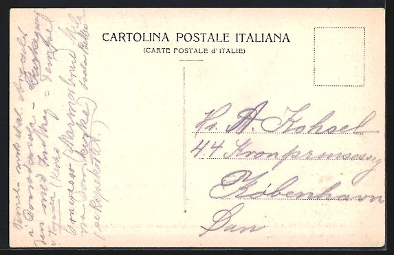 Cartoline postali: Strada del Sempione, Frontale della gran – Usato da Berlin venduto da bartko-reher 1