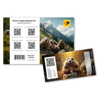Swiss Crypto Stamp 4.0 Special Edition ID 2 Kristall 350 Stk