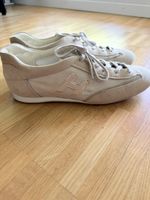 Hogan Damen Sneakers beige suede Grösse 40,5
