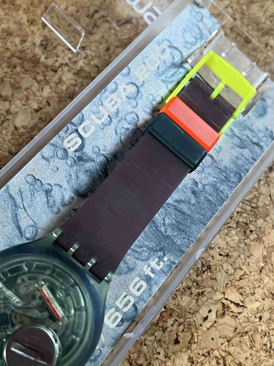 Swatch Orologi: Swatch Taucheruhr SCUBA  – Usato da Basel venduto da bellespirit 5