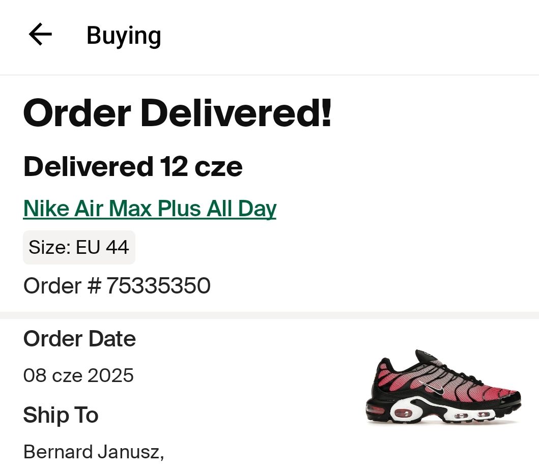 Nike Scarpe da uomo: Nike Air Max Plus TN EU 44 – Usato da Penthalaz venduto da benybeny11 4