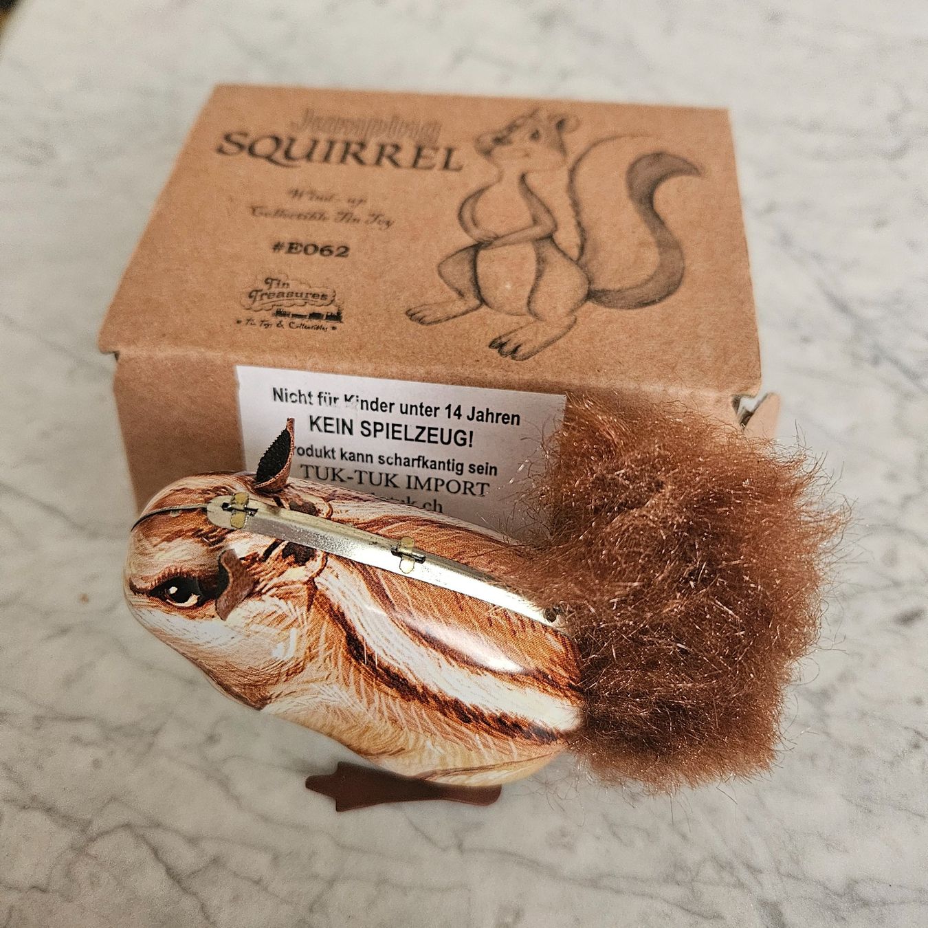 Jouets: Blechspielzeug,  Eichhörnchen – Neuf avec emballage d'origine à Uster par Sonnenblume212