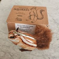 Blechspielzeug,  Eichhörnchen