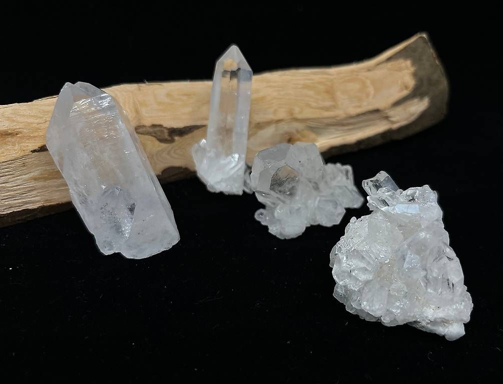 Minerali & Pietre curative: lot de cristaux de roche - 2 druses – Usato da Ballaigues venduto da valfleur 1