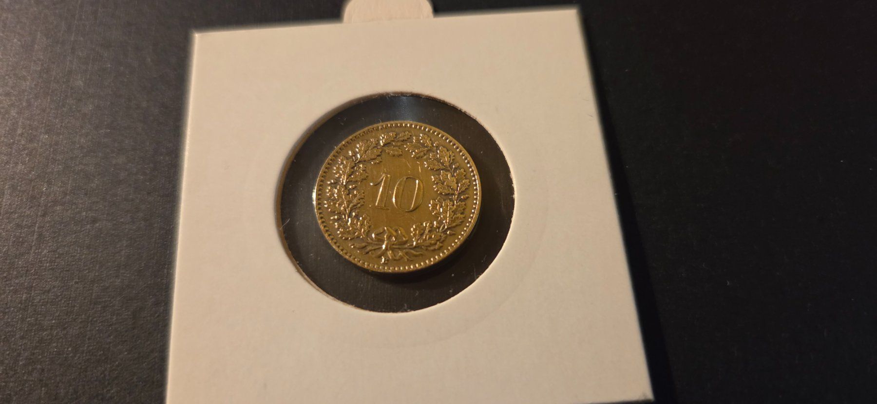 Tutti le monete: 10 Rappen 1919 Messing – Usato da Rütschelen venduto da Urmel16 1