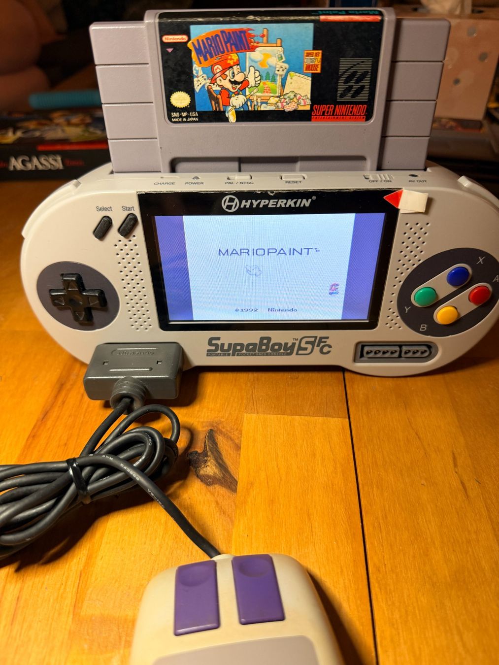 Nintendo Giochi: Jeu SNES US loose: Mario Paint + Souris – Usato da Bellevue venduto da LarsUlrich01 6