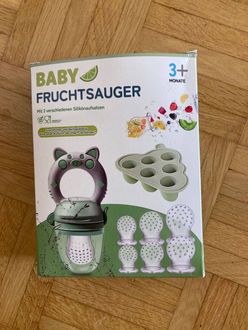 Succhiotti & catenelle porta ciuccio: Baby fruchtsauger nie gebraucht – Usato da Delémont venduto da Lulabille