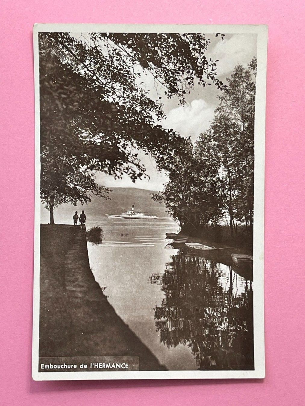 Cartoline postali: Embouchure de l'Hermance – Usato da Steg VS venduto da _vinci_