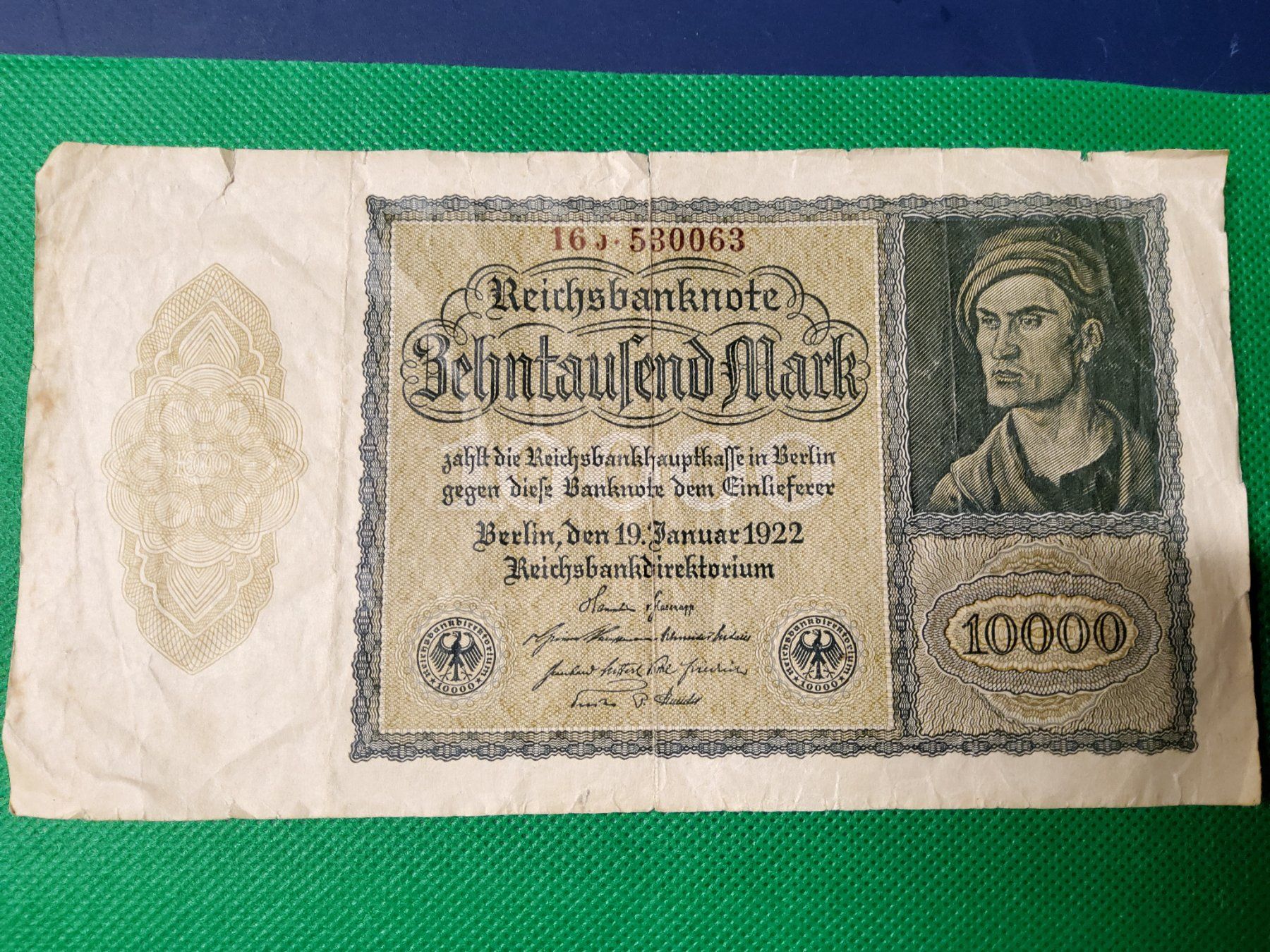 Banconote: Banknote Reichsbanknote 1922 – Usato da Herisau venduto da Nluanalucas
