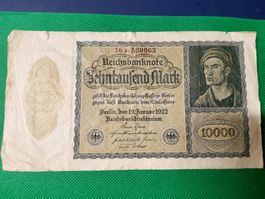 Banknote Reichsbanknote 1922