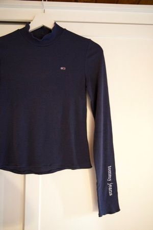 Langarmshirt Tommy Hilfiger, Gr. S, Dunkelblau