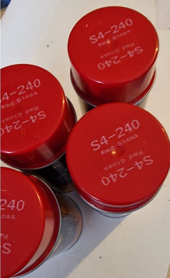 Colori: 2 St. Set  Halfords Spraydose Rot Gloss S4-240 – Nuovo (secondo la descrizione) da Zürich venduto da alplita 1