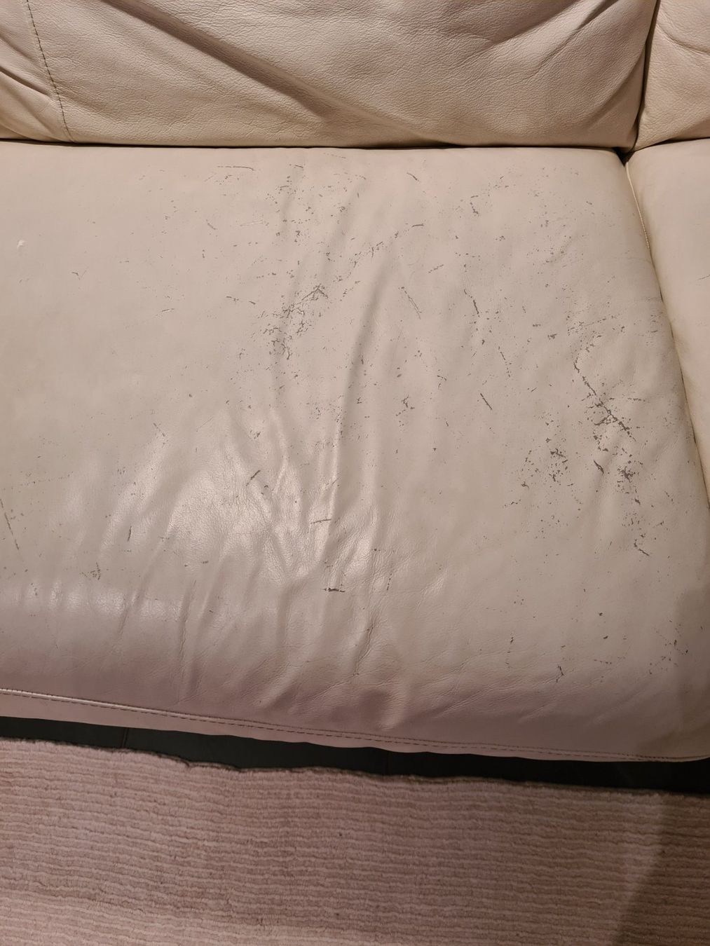 Sofas: Sofa mit Schlaffunktion IKEA Echtleder – D'occasion à Schaffhausen par mno_5j2p 3